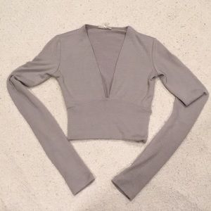 Aritzia Wilfred Free Brigitte T-Shirt Crop Top